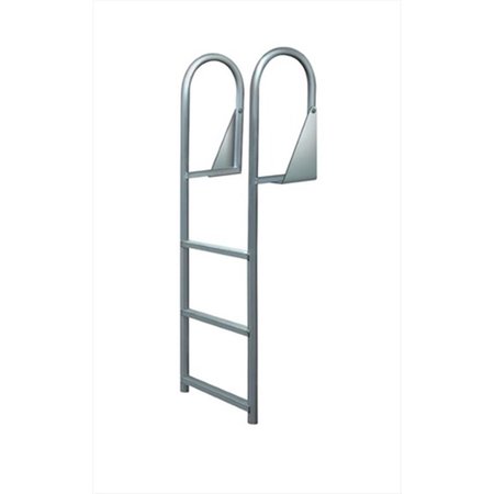 POWERPLAY 3 Step Anodized Aluminum Swinging Dock Ladder PO2594312